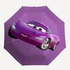 Cars Automatic Umbrella   Tri fold Portable Umbrella, Best Holiday Gift for Men and Women, Durable Iron Frame, Playful Design, Sturdy and Du