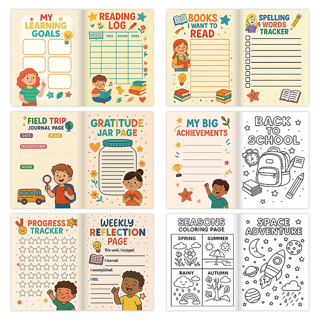 Planner Notebook, Personal Goal Management And Life Planning Journal, Daily Task And Goal Tracking Tool