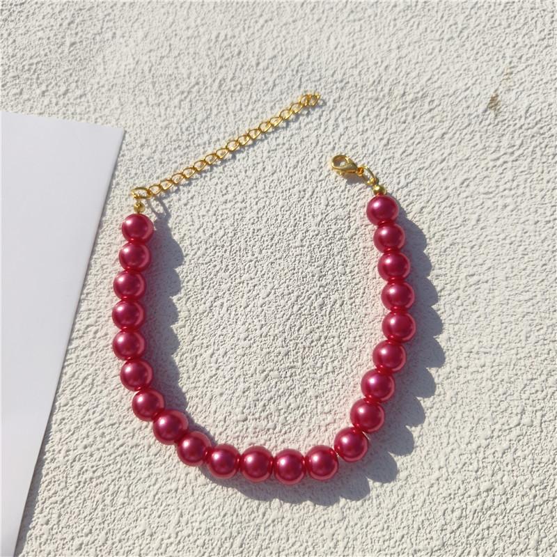 Niedliches Haustier Perlenhalsband Hund Prinzessin DIY Halskette Katzenhalsband Schmuck Welpenzubehör Hundekette Chihuahua Hochzeitsschmuck Zeug