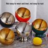Beifu Stainless Steel Slant Mouth Sauce Bowl