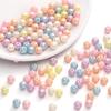 100 stuks/zak Acryl Gekleurde Kralen DIY Armband Ketting Oorbellen Sieraden Accessoires