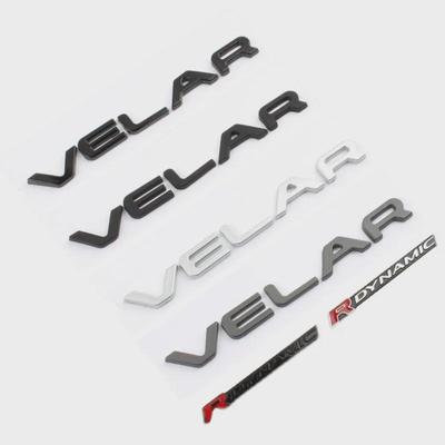 RDYNAMIC VELAR Letter Emblem Car Stickers Availability Refit Accessories Trunk Logo Babel