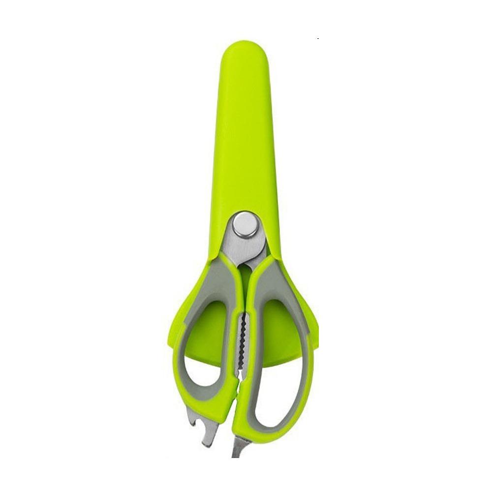 Removable Kitchen Shear Magnetic Barbecue Scissor Multifunctional Chicken Bone Scissor  Fish