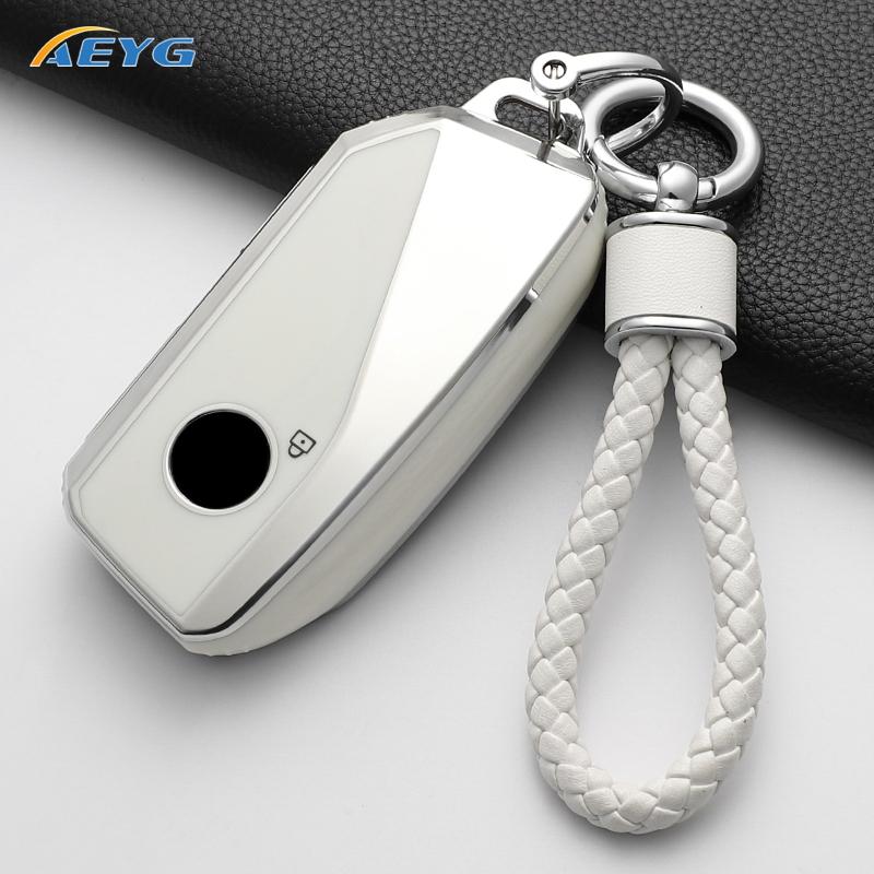 TPU Autoschlüsselhülle Abdeckung Schale Für BMW i7 X7 G07 LCI iX I20 X1 U11 7er G70 G09 XM U06 G81 M3 Schutz Keyless Zubehör