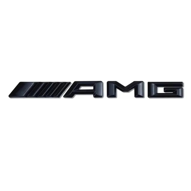 

New 2025 Hot Metal Car 3d Rear Letter Emblem Trunk Babg Body Sticker For Mercedes Benz AMG W204 W205 W203 W211 W212 W213 W201 W2 чёрный