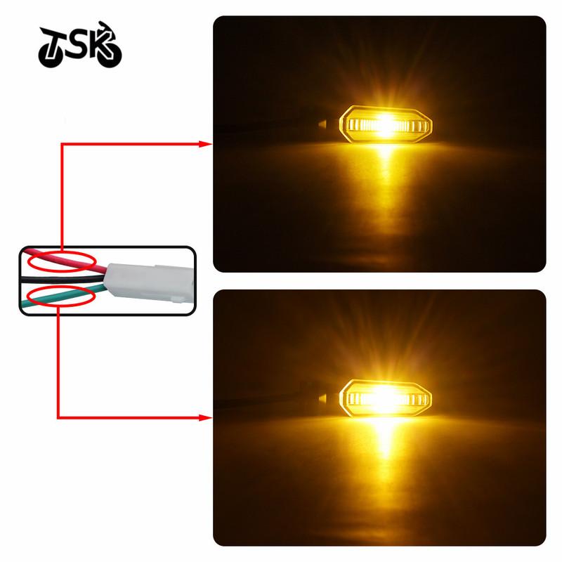 LED Turn Signal Indicator Light For HONDA NC700 NC 750 S X DCT CTX700 CBR650F CB650F CBR600RR Blinker Lamp Motorcycle Accessorie