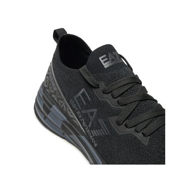 Мужские кроссовки EA7 Emporio Armani X8x095 xk240 s244 чёрные
