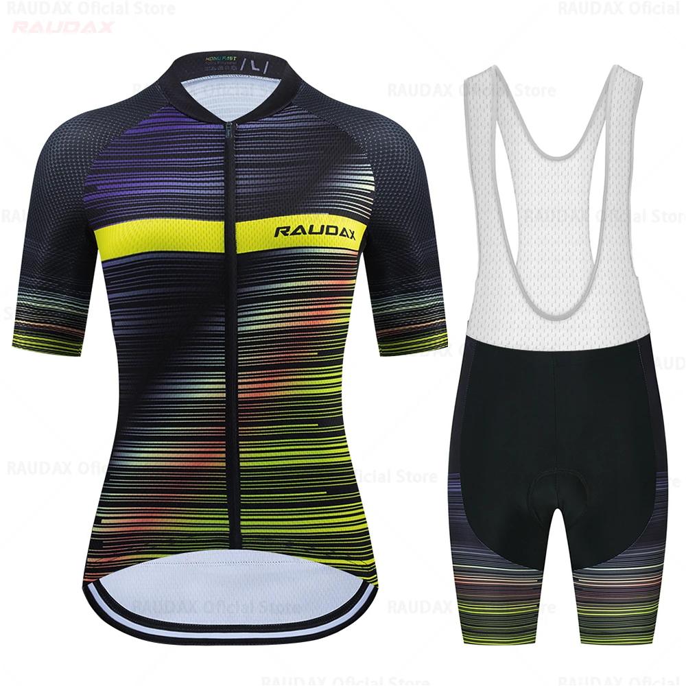Damen Team Racing Radsportbekleidung Rennsport Mtb Fahrradtrikot Bike Uniform Triathlon 2026 Sommer Atmungsaktives Radsportanzug Set