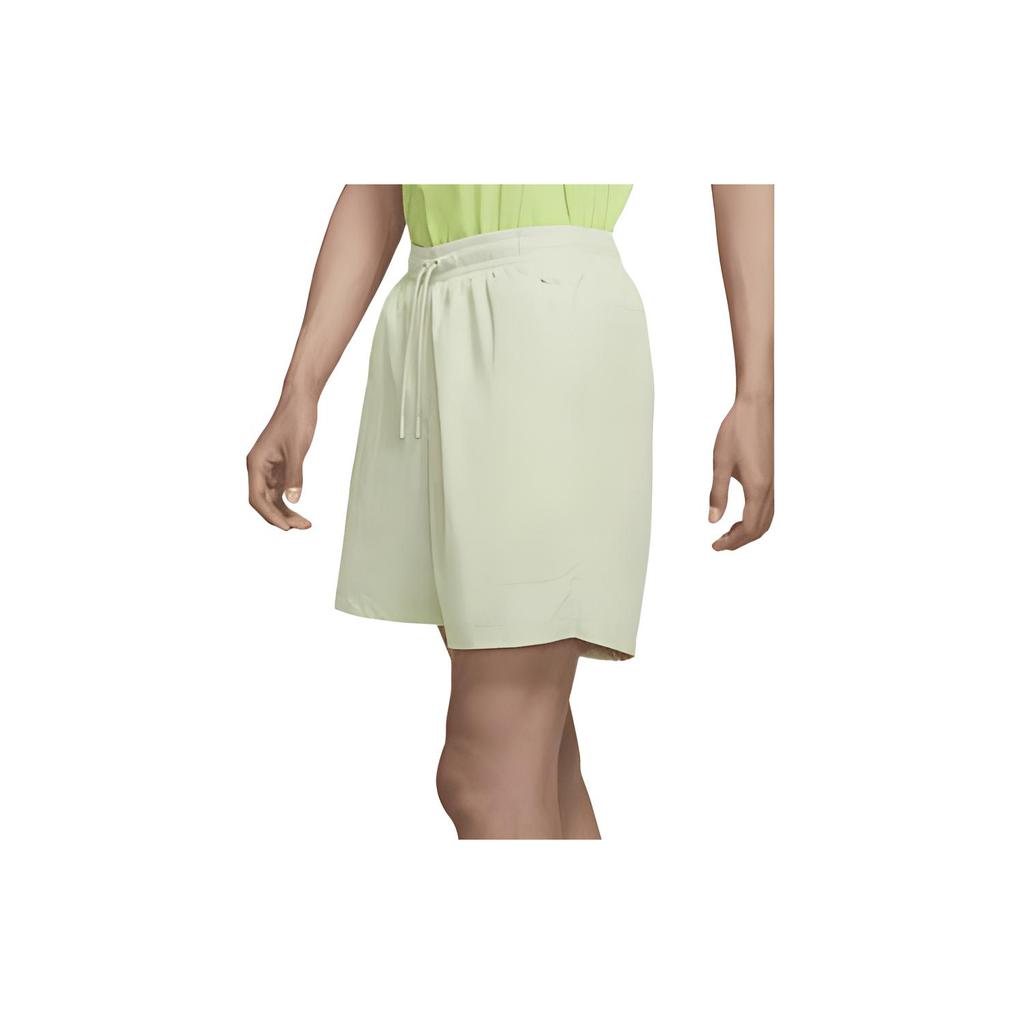 Nike NAI KE Cha Casual Shorts Men's Light Olive Green Gray DV6194-371