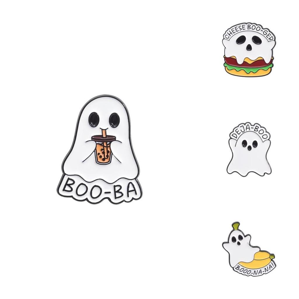Fun Whimsical And Cartoon Ghost Brooch Stylish And Personalized Gift For Enthusiasts Halloween