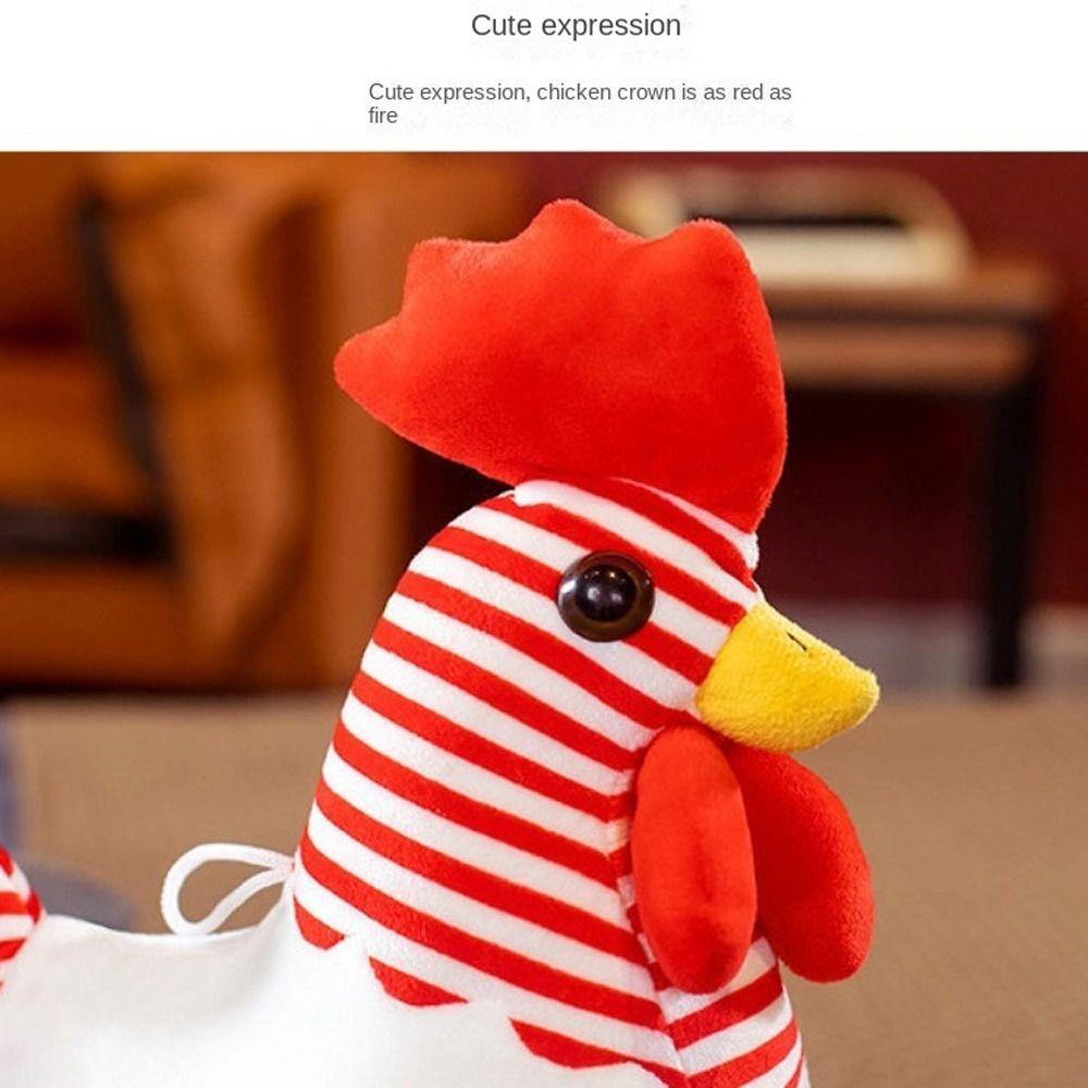 Soft Chicken Plush Toy Stuffed Chick Stuffed Dolls Home Decoration Chick Soft Pillow  Room Decor