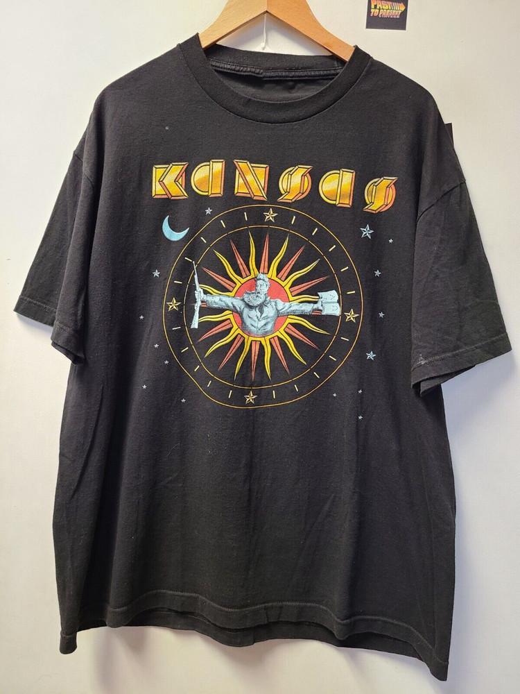 

Kansas Albums Band Tee For Men Women T-Shirt All Size AN092 Unisex T-Shirt XXXXL