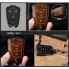 Hand-Stitched Cadillac Key Case for XT5/ATSL/XTS/CT6/SRX