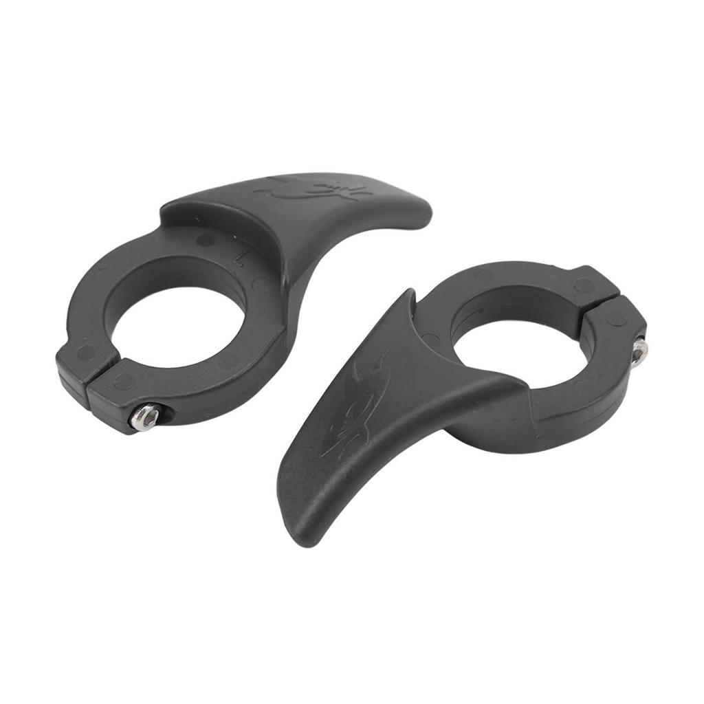 1 Pair Handlebar Thumb Rest Wear Resistant Thumb Force Grip Bicycle Bar End for Mountain Bikes