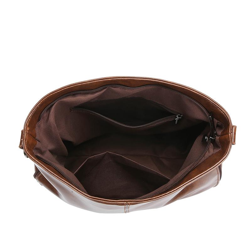 Damen Mode Weiches Leder Handtasche Große Kapazität Tragetasche Umhängetasche Crossbody Tasche für Damen Täglich Lässig Arbeit Einkaufen Reisen Einfarbige Farbe