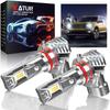 Katur 2pcs 9005 Led Car Headlight Bulb Super Led 6000K White Plug and Play DC 12V Canbus HB3 Bulb For Ford Bronco Ranger Edge