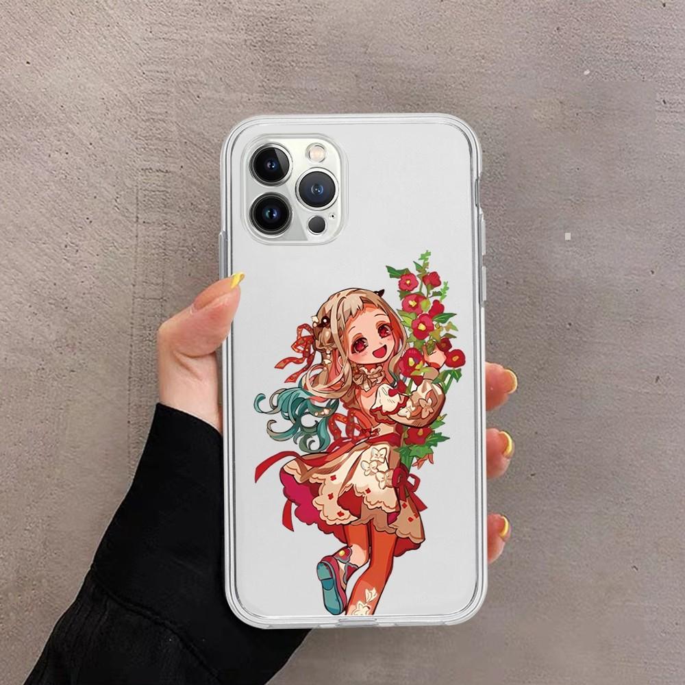 Hanako Kun Yashiro Anime Phone Case For iPhone 15 13 14 Pro Max XS XR 12 11 Pro 13 Mini 6 7 8 Plus Soft Clear Back Cover