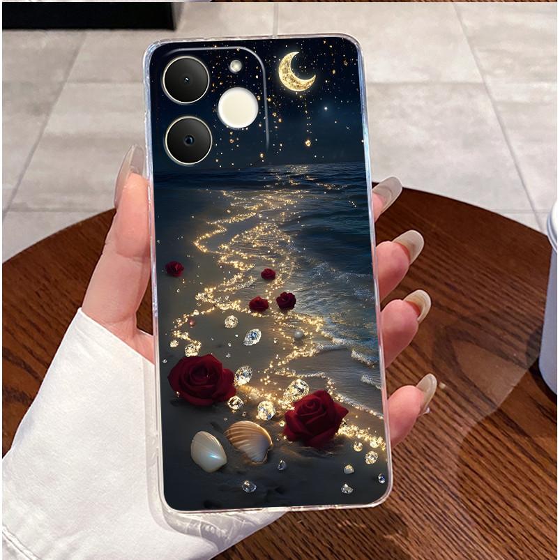 For Realme Note 70 70T RMX5313 Case Clear Luxury Cute Love Rabbit Funny Cool Boys Girls TPU Soft Silicone Phone Case Back Cover