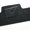 Universal Car Floor Carpet Mat Patch Foot Rest Heel Scuff Plate Pedal Pad Black
