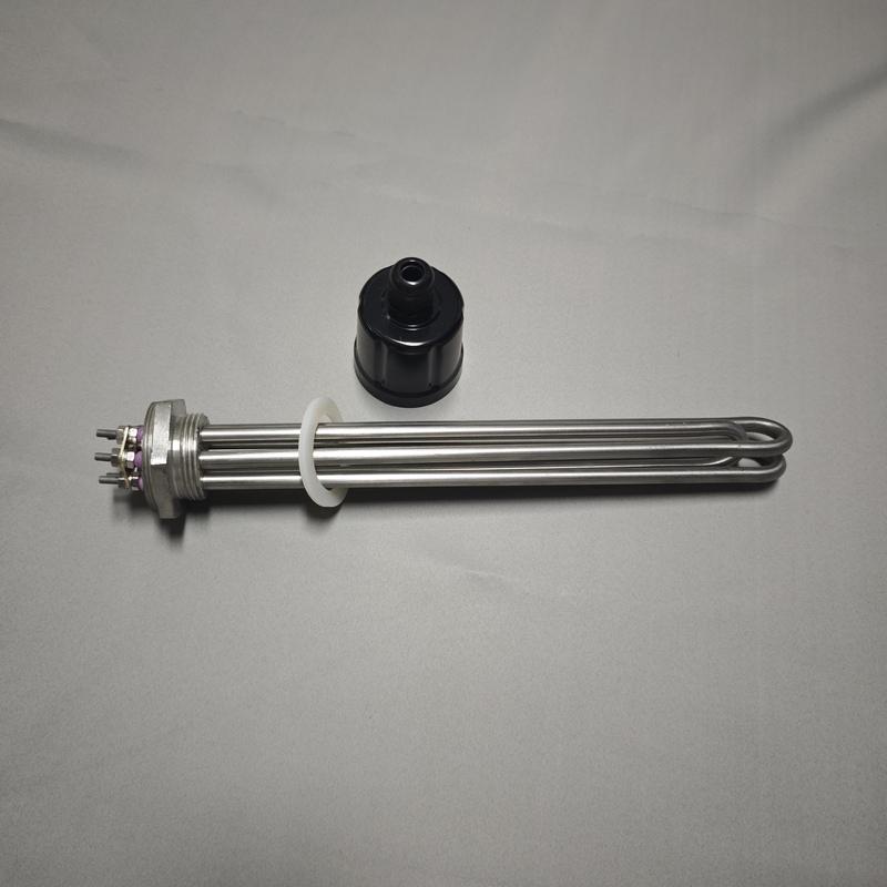 DN40 1.5 BSP Immersion Heater Instant Electric Heating Element Water Tank Heater Tubular Heating Element 3KW 220mm