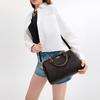 Coach Rowan 25 Printed Logo Coated Canvas Shoulder Crossbody Handbag Medium Women's Brown