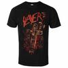 Slayer - Blood Red Pattern Printed Unisex T-shirt - Casual Street Suitable for Metal Enthusia