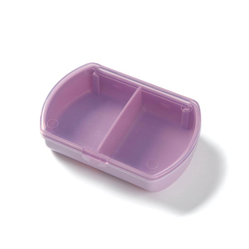 

Дорожный Портативный Кейс для Таблеток Лекарств 2 Отделения Мини Футляры для Таблеток Таблетница Ежедневный Кейс Органайзер Контейнер для Витаминов фиолетовый