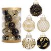 25PCS Christmas Glitter Ball Ornaments Tree Decorations for Holiday Wedding