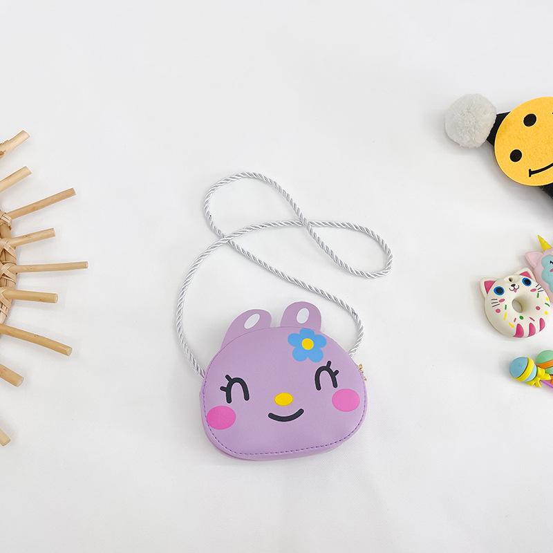Adorable Korean Style Animal Coin Purse for Girls – Fashionable Children's Shoulder Crossbody Bag