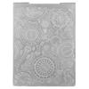 Clock for Key Uneven Embossing Folder 3D TPR Decorative Embossing Stencil for Cr