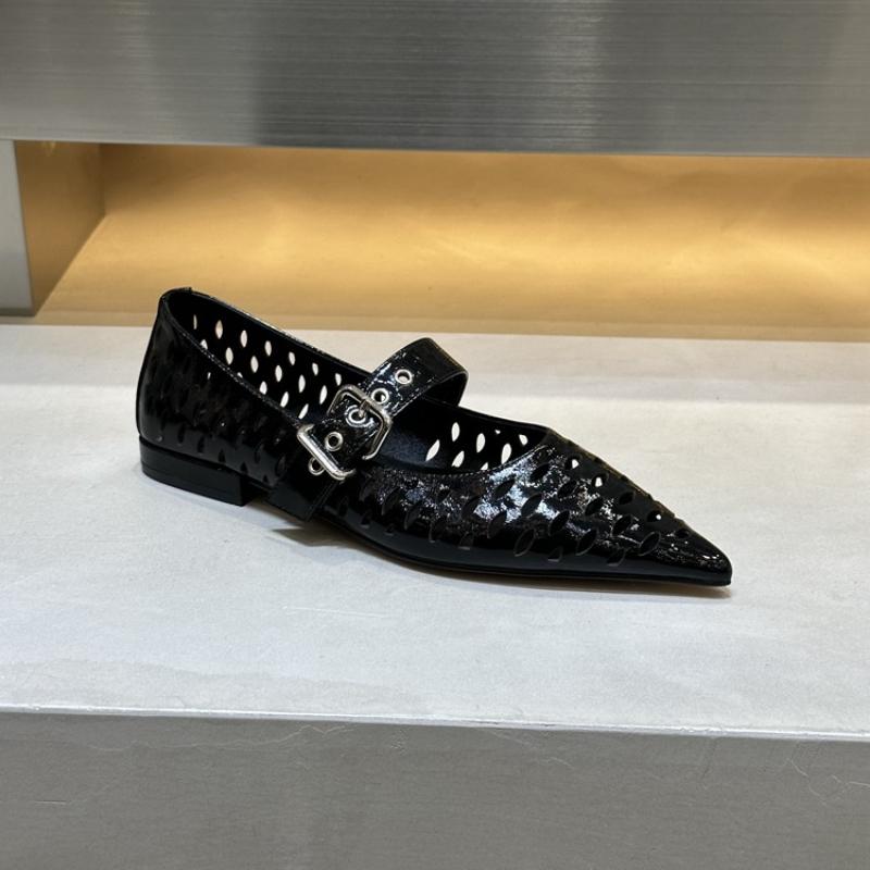 

Мода 2025 Новые летние дизайнерские уютные сетчатые каблуки Женские туфли на плоской подошве Модные сандалии-платья кэжуал для улицы с круглым носком и ремешком с пряжкой 35 чёрный