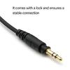 Spring Flexible Headphone Cord For EAH DJ1200 with Adjustable Length and Interferences Resistant Properties