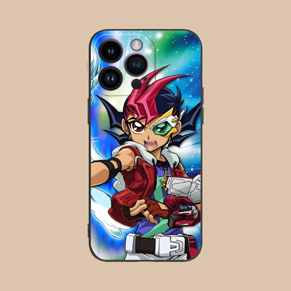 Yugioh Yuma Tsukumo Mobile Phone Case for iPhone 17 16 15 14 13 12 11 X XR XS 8 7 Air Pro Max Plus Mini Colorful Cover Luxury