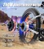 VARUN S26-1 26" X 4.0" Fat Tire Electric Mountain Bike with 48V 16AH Removable Battery