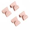 4PCS Car Glove Box Hook Universal Electric Vehicle Interior Organizer Hook Multicolor Plastic Storage Hook