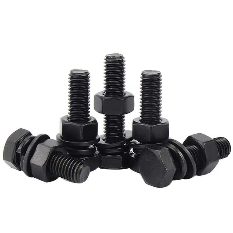 Kaying 8.8 Grade Blackened Hex Bolt & Washer Set