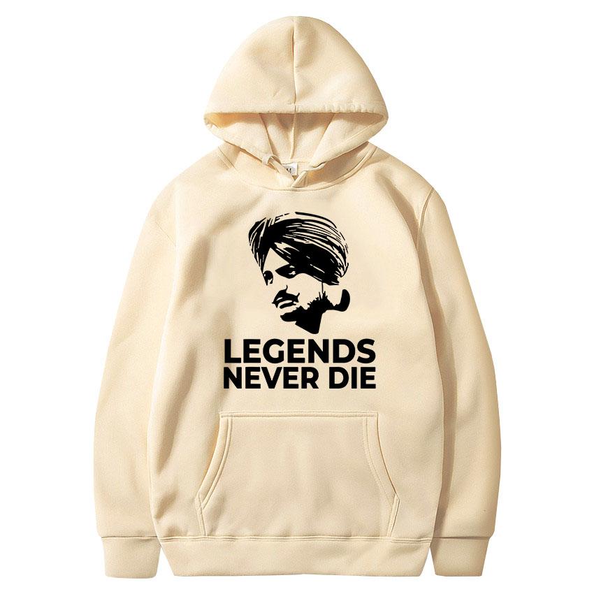 Sidhu Moose Wala Indian Rapper Hoodies Streetw Vintage Tops Long Sleeves Harajuku Tops Classic Hoddie for Man Oversized Unisex