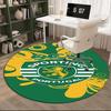 Sporting Cp Wappen Rundteppich für Wohnzimmer, Schlafzimmer, Spielzimmer, Stuhlunterlage, Läufer, Kreis Teppich, Fan Weihnachtsgeschenk