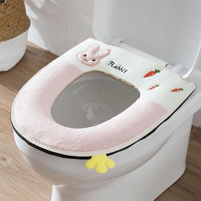 Puan Cute Rabbit Waterproof Toilet Seat Cushion