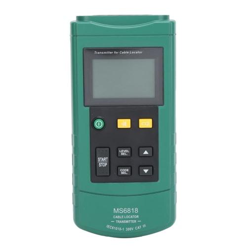 Cable Short Circuit Finder, Mute Function Cable Detector MS6818 for Power Supply Systems, Lightweight for Electricians In Buildings and Construction