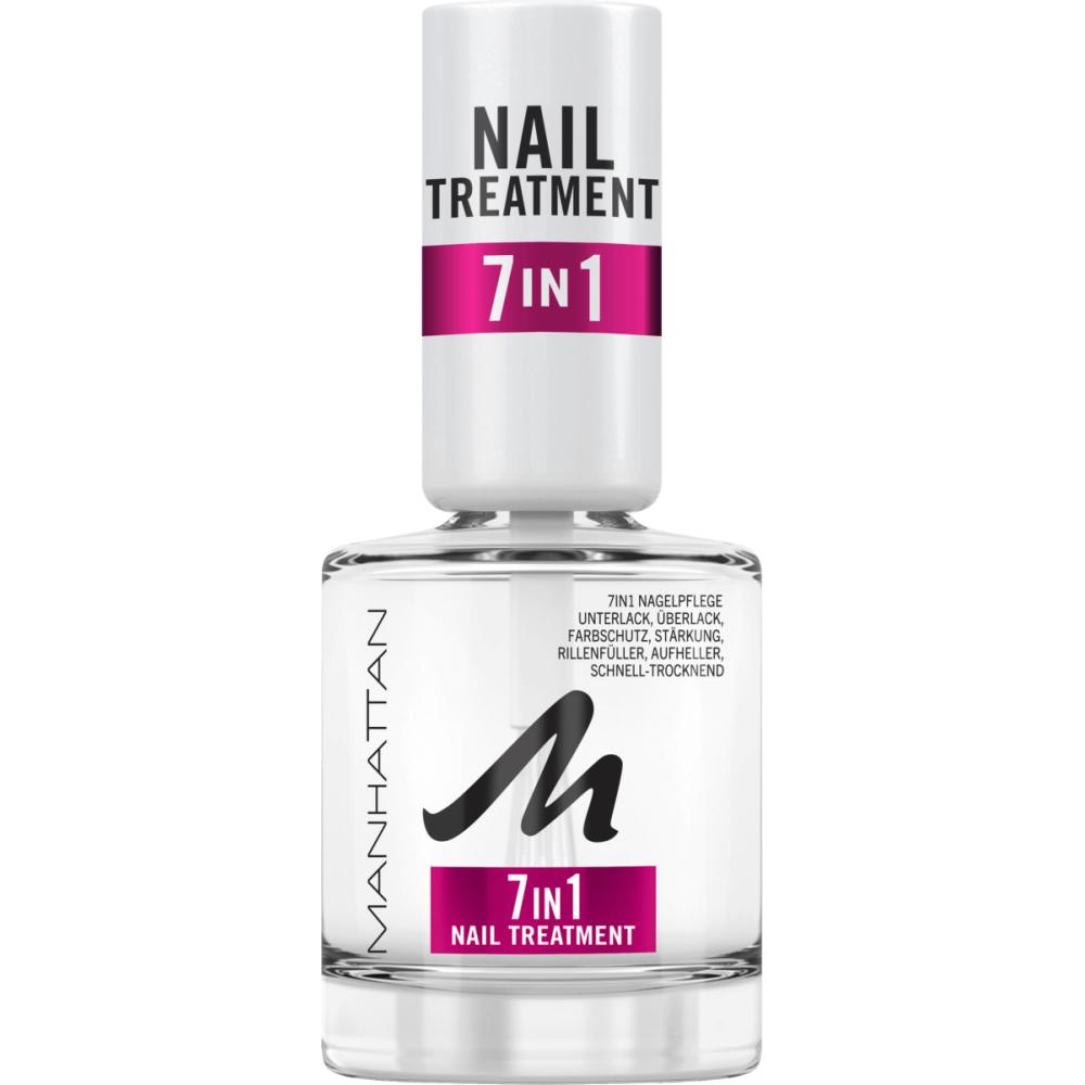 Manhattan Base Top Coat Nail Treatment 7in1 Multi Benefit 12ml