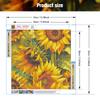 Sunflower Flowers Diamond DIY Paintings DIY Sticky Tools Wall Decorative Painting for Living Room Bedroom Study