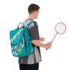 Foldable Tennis Backpack Separated Shoes Compartment Badminton Racket Backpack Breathable Expandable Sports Training Bag