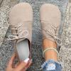 Retro Plus Size Women's Flats Outdoor Light Casual Shoes Versatile Comfortable Ladies Shoes Anti Slip Low Cut Lazy Flat Zapatos