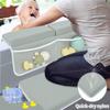 Comfortable Baby Bath Kneeler Pad Not Slip Surfaces & Strong Polyester Portable Waterproof Kneeling Mats for Parents