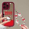 Mirror Makeup Hello Kitty Bracelet Phone Case For Xiaomi MI 15T POCO X8 Pro Max Ultra F7 M7 X7 X5 F5 X6 PRO M6 C40 5G Cute Cover