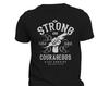 Be Strong and Courageous Pandemic Political Insurrection Men's T-Shirt and Kids Tshirt