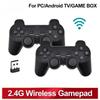 2.4GHz Wireless Game Controller Instant Response Gamepad with Dual Vibration for PC/Android TV/Game Box Plug & Play USB Receiver