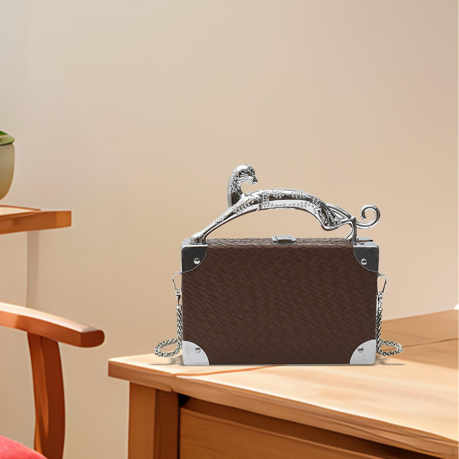 Прочная сумка через плечо из ПУ-кожи для женщин и девушек легкая формальная сумка-тоут для покупок для свиданий кофейный 1680₽