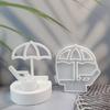 Beach Chair Parasol Candle Holder Molds Candlesticks Silicone Moulds Craft Molds